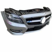 Pour mercedes-benz CLS W218 ensemble de pare-chocs avant d'occasion de haute qualité avec calandre, ventilateur de radiateur, capteurs de stationnement et phares