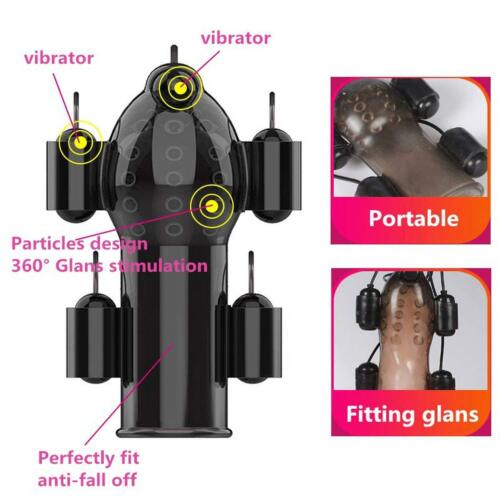 Vibrating Penis Head Massager - 100% Waterproof Glans Vibrator for Men |  Quality Sex Toys & Masturbators for Men