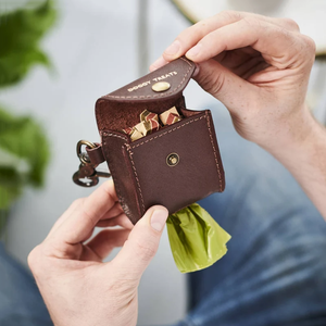 Sac de friandises en cuir PU pochette de friandises pour dressage de chiens porte-sac pour chiens sac de cadeaux pour animaux de compagnie meilleur distributeur de sachets de caca - Product Image 3