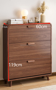 Fullsummer <span class=keywords><strong>ตู้</strong></span><span class=keywords><strong>รองเท้า</strong></span>ถังเอียงบางเฉียบสไตล์ทันสมัย - Product Image 4