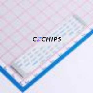 JS05A-32P-080-4-8 FFC Cable (Flexible Flat Cable) P=0.5mm Connector 32P 0.5mm 0.3mm Non-Inverting - Product Image 1