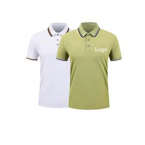 Personalizado logotipo bordado uniforme algodón liso cómodo Unisex liso algodón negocios personalizado hombres polos - Product Image 1