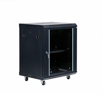 Armoire réseau murale 15U épaissie et approfondie, pour serveur insonorisé 19 pouces, en acier SPCC avec revêtement en poudre