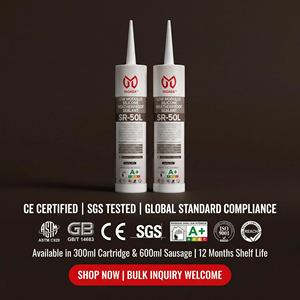 SR-50L กาวซิลิโคนชนิดกลางสำหรับผนังม่านอาคารสูง ประสิทธิภาพสูง โมดูลัสต่ำ ยืดหยุ่นสูง - Product Image 4