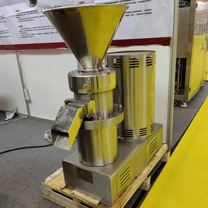 CE Factory Price Stainless Steel Tahini Sesame Making Paste And Jam Mayonnaise Shea Almond Cocoa Peanut Butter Grinding Machine