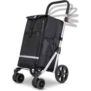 Carrito de Compras Resistente a la Lluvia, Fácil de Guardar, con Mango Telescópico, Plegable y Colgante - Product Image 1