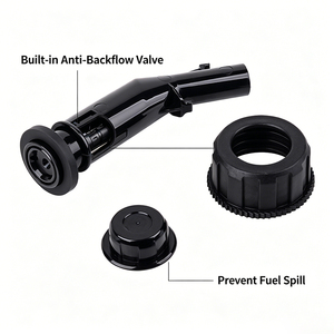 Ensemble de tube d'entrée de carburant ABS marin compatible avec les <span class=keywords><strong>jet</strong></span>-skis, kit de buse de remplissage universelle pour pièces de rechange de réservoir de carburant - Product Image 3