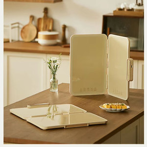 <span class=keywords><strong>Plaque</strong></span> chauffante électrique extra large pour réchauffer les aliments Plateau chauffant rapide en verre compact 400W <span class=keywords><strong>Plaque</strong></span> chauffante pliable - Product Image 1