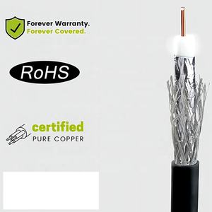 30M 300M 100Ft per esterni Super flessibile Cctv <span class=keywords><strong>Rg</strong></span>-6 cavo coassiale Rg6 <span class=keywords><strong>Rg</strong></span> 6 305 cavo coassiale rame <span class=keywords><strong>Rg</strong></span> 6u Rg6 100M 305M - Product Image 3