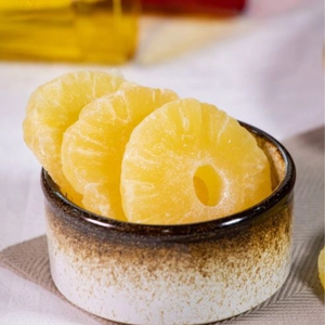 Tranches d'ananas séchées douces de qualité supérieure-Snack tropical naturel du Vietnam sans sucre ajouté-OEM ODM Bulk Export - Product Image 1