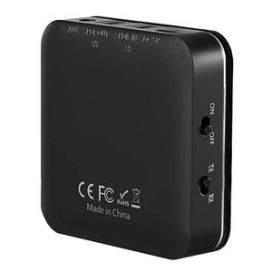 Nouvel arrivage Prise en charge simultanée de 2 appareils aptx LL transmetteur <span class=keywords><strong>bluetooth</strong></span> <span class=keywords><strong>multipoint</strong></span> récepteur 2in1 - Product Image 1