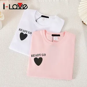 Camiseta feminina de manga curta de algodão poliéster, blusa fashion grande para mulheres, novidade outono inverno 2024