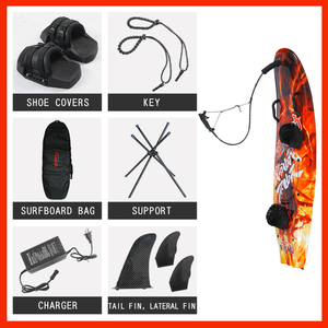 Sportliche Carbonfaser-Motorbetriebene Wasserstrahl-Surfbretter mit Elektrostart für Ozean und Gewässer - Product Image 1