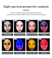 Système d'analyse faciale intelligent 2026 avec IA et miroir magique pour professionnels de la beauté – Modèle de bureau 21,5 pouces et 13,3 pouces