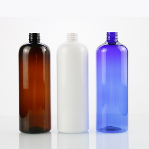 Amber 100ml-1000ml Cosmetic Containers for Body Lotion Skin Care Serum Conditioner Disc Lid PET Plastic Screen Printing Custom - Product Image 2