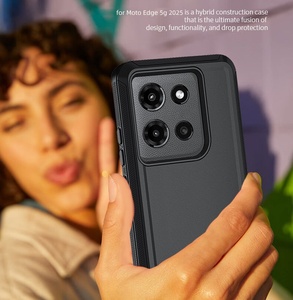 Étui de téléphone robuste 3 en 1, résistant aux chocs à 360 degrés, pour MOTO Edge 5G 2024 2025 UW 2022 E40 E30 E20 G13 G23 E13 - Product Image 5