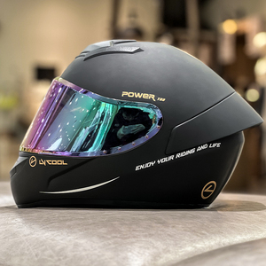 หมวกกันน็อคสำหรับขี่มอเตอร์ไซค์แบบพรีเมียม ป้องกันการกระแทก ผลิตจากวัสดุ ABS ทนทาน หมวกกันน็อคแบบยุทธวิธีสำหรับมอเตอร์ไซค์ หมวกกันน็อคสำหรับมอเตอร์ครอส หมวกกันน็อคสำหรับมอเตอร์ไซค์ - Product Image 2