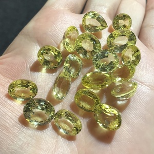 Phòng thí nghiệm tạo ra vàng sapphire colour lỏng đá quý hình dạng hình bầu dục 5*7mm đến 8*10mm phòng thí nghiệm phát triển Sapphire đá quý đá cho đồ trang sức - Product Image 4