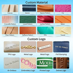 Borse Tote in Vera Pelle e Pelle PU Personalizzate per Donne OEM ODM Borse a Spalla Nere di Grande Capacità con Logo Personalizzato - Product Image 5