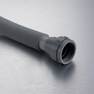 Manguera <span class=keywords><strong>de</strong></span> drenaje <span class=keywords><strong>de</strong></span> PVC gris para pistola Premium, tubería <span class=keywords><strong>de</strong></span> alcantarillado telescópica para cocina, accesorios <span class=keywords><strong>de</strong></span> baño antiobstrucción a prueba <span class=keywords><strong>de</strong></span> fugas, drenaje <span class=keywords><strong>Flexible</strong></span> para fregadero - Product Image 4