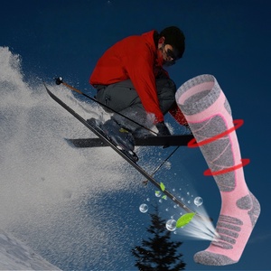 2025 Jingwen Design <span class=keywords><strong>Chaussettes</strong></span> Camping <span class=keywords><strong>Ski</strong></span> En Plein Air Épais Coton Randonnée Genou Haute <span class=keywords><strong>Chaussettes</strong></span> <span class=keywords><strong>De</strong></span> Sport - Product Image 3