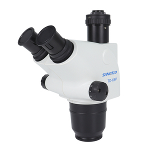 <span class=keywords><strong>Microscope</strong></span> biologique trinoculaire avec support pour réparation de téléphones portables SANQTID TD-65A, éclairage LED, caméra 3840x2160P - Product Image 5
