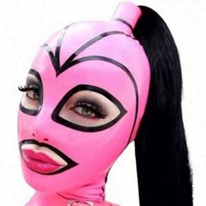 Sexy Latex Headgear Mặt Nạ Cao Su Dành Cho Người Lớn Quan Hệ Tình Dục Sản Phẩm Dành Cho Người Lớn Vai Trò Chơi Headgear Cospla - Product Image 1