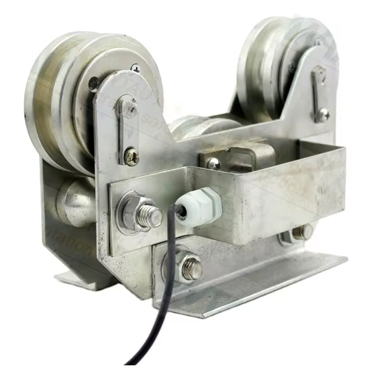 2026 New Construction Machinery Parts Steel Wire Rope Pull Tension Sensors Pulley Load Sensor Digital Sensor 150% Safe Load