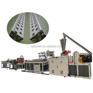 Automatic Double Screw Extruder Plaster PVC Angle Corner Guard Angle Bead Profile Extrusion Making Machine