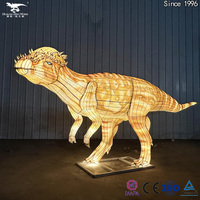 Lanterne de festival de lanternes de dinosaures vives personnalisées en usine pour décor de terrain de jeu