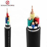 Câble multiconducteur VV22 0,6/1 kV en cuivre, isolé PVC, blindé en acier, gaine PVC, pour distribution d'énergie enterrée directement, certifié CE