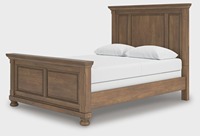 Lit en bois massif FERLY, lit en bois moderne et simple, cadre de lit en bois, meubles de chambre à coucher, lit en bois sur mesure