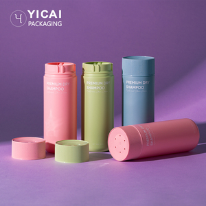 Tùy chỉnh rỗng vật liệu nhựa bột Shaker sợi tóc chai bán buôn 120 gam dầu gội khô container - Product Image 3