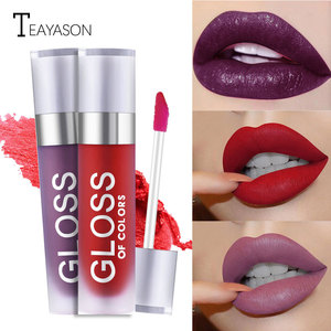 Teayason Dropshipping Lipgloss Matte Liquid Lipstick <span class=keywords><strong>Base</strong></span> Bulk vendita calda di alta qualità Velvet Liquid Matte Lipstick - Product Image 3