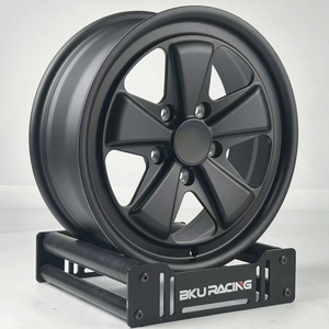 KW 4x130 5x205 cerchi 15 16 17 pollici cerchi auto in lega forgiato <span class=keywords><strong>nero</strong></span> personalizzato per coleottero tipo 1 - Product Image 2