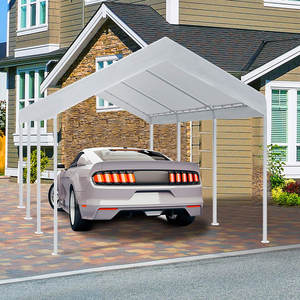 Cadre <span class=keywords><strong>en</strong></span> métal écologique, auvent <span class=keywords><strong>de</strong></span> <span class=keywords><strong>voiture</strong></span>, livraison rapide, <span class=keywords><strong>abri</strong></span> dôme pliant pour parking, <span class=keywords><strong>toile</strong></span> - Product Image 6