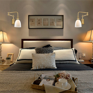 Coperta applique <span class=keywords><strong>da</strong></span> <span class=keywords><strong>parete</strong></span> Moderno Appartamento Albergo Bagno con Bilanciere Regolabile Antico <span class=keywords><strong>Lampada</strong></span> <span class=keywords><strong>Da</strong></span> <span class=keywords><strong>Parete</strong></span> In Rame - Product Image 5