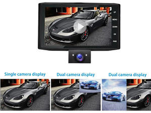 4 "<span class=keywords><strong>dvr</strong></span> 3 עדשה 170 רחב מעלות <span class=keywords><strong>hd</strong></span> 1080p מצלמת פס נייר מקף מסך דאף מצלמה מקף נייר וידאו עדשה כפול - Product Image 6