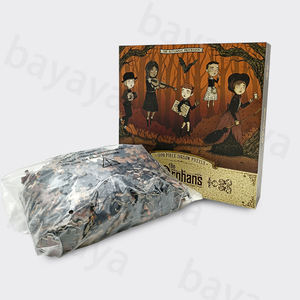 Casse-tête personnalisé haut de gamme 1000 pièces pour ensemble sac en papier personnalisé écologique avec un design différent voiture de <span class=keywords><strong>jeu</strong></span> similaire - Product Image 1