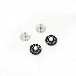 May Khắc Logo Denim Kim Loại Đinh Tán Kim Loại <span class=keywords><strong>Jeans</strong></span> Đinh Tán Brass Đinh Tán Cho Denim <span class=keywords><strong>Jeans</strong></span> - Product Image 4