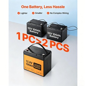 <span class=keywords><strong>Batterie</strong></span> rechargeable LiFePO4 <span class=keywords><strong>liquide</strong></span> 100-300Ah 12V/24V, durée de vie de 8000 cycles, intégrée aux voitures jouets, usage médical, modèle SUPSRSAFE T30 - Product Image 3