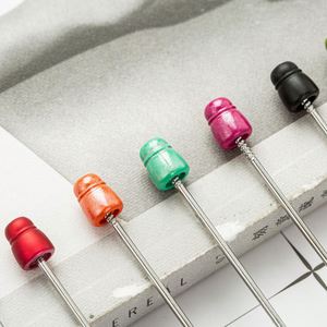 Plastique durable personnalisé pour stylos à bille - Encre noire sérigraphiée pour cadeaux DIY pour enfants, étudiants et bureau - Product Image 3