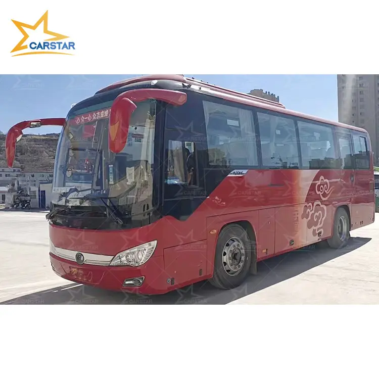 2013used Youth 55 Seats Diesel Bus Used Manual Bus Left Hand Drive Used Passenger Bus with Air Condition