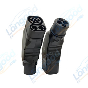 Connettore <span class=keywords><strong>EV</strong></span> Longood Adattatore CCS2 CHAdeMO per Nissan Leaf Giappone Ricambi Auto Elettriche CHAdeMO DC Convertitore Ricarica Rapida CCS2 Prezzo all'Ingrosso - Product Image 4
