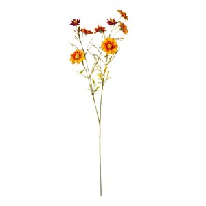 Bouquet de camomille artificielle Ruyin, fleur en soie rouge orangé, plante décorative, décoration intérieure - Product Image 2