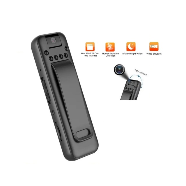 1080P high-definition intelligent noise cancelling recording pen, outdoor portable camera, infrared back clip camera