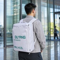 Sac à dos promotionnel personnalisé OEM ODM - Design multi-poches DU'ANG, compartiment pour ordinateur portable, porte-bouteilles, MOQ 500 pièces, vente en gros B2B