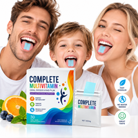 Film oral soluble OEM OBM multi-vitamines et minéraux au collagène pour la peau – Compléments de soin pour femmes – Bandes de film orales multivitaminées