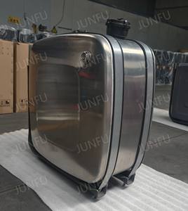 준푸 150L 200L 측면 장착형 강철 오일 탱크 - Product Image 2