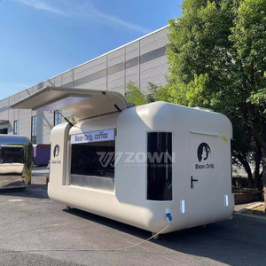 รถขายอาหารเคลื่อนที่แบบปรับแต่งได้ พร้อมอุปกรณ์ครบครัน เหมาะสำหรับร้านอาหารริมทาง และเป็นที่นิยมอย่างมากในหมู่ร้านอาหาร - Product Image 1